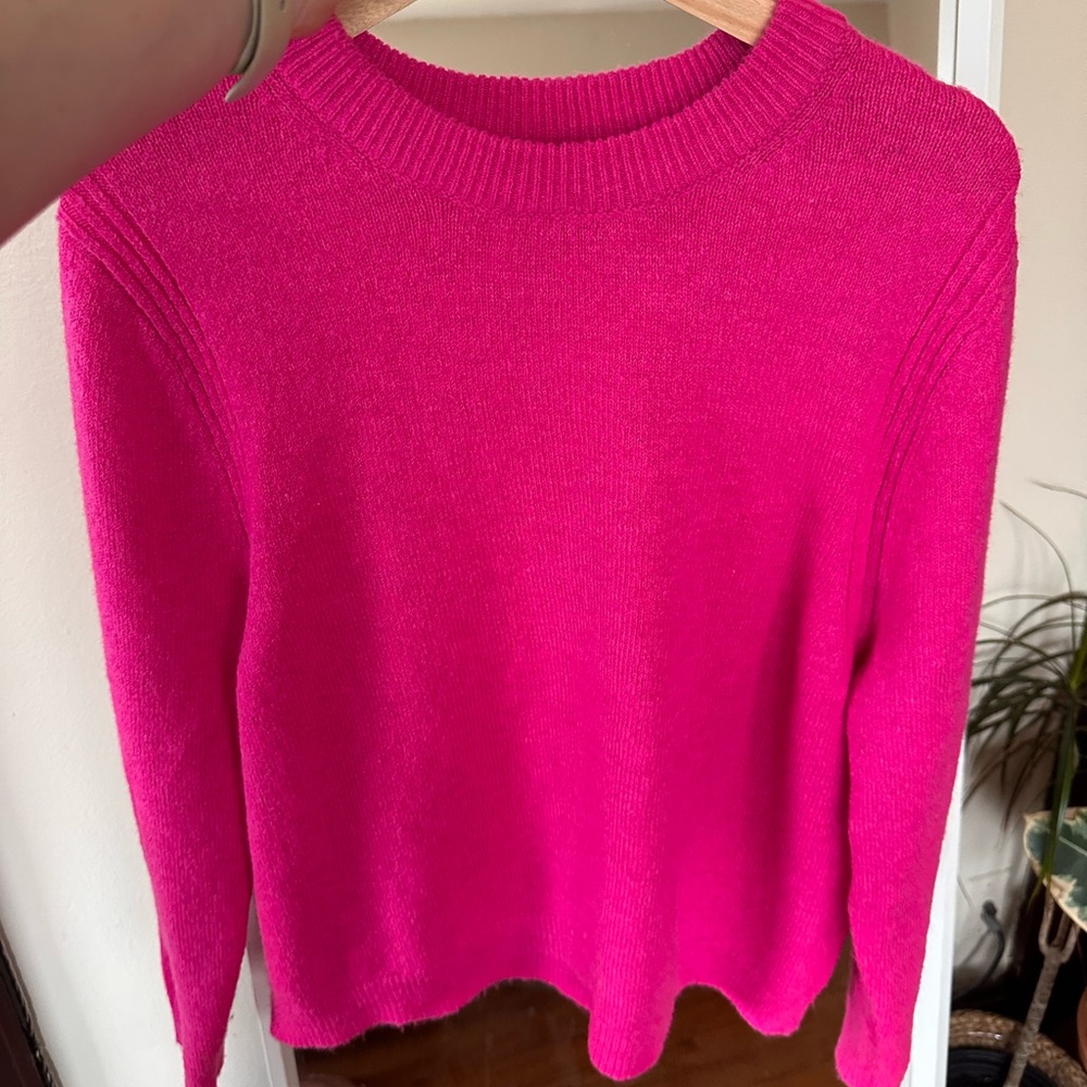 Bright Pink Comfy Sweater